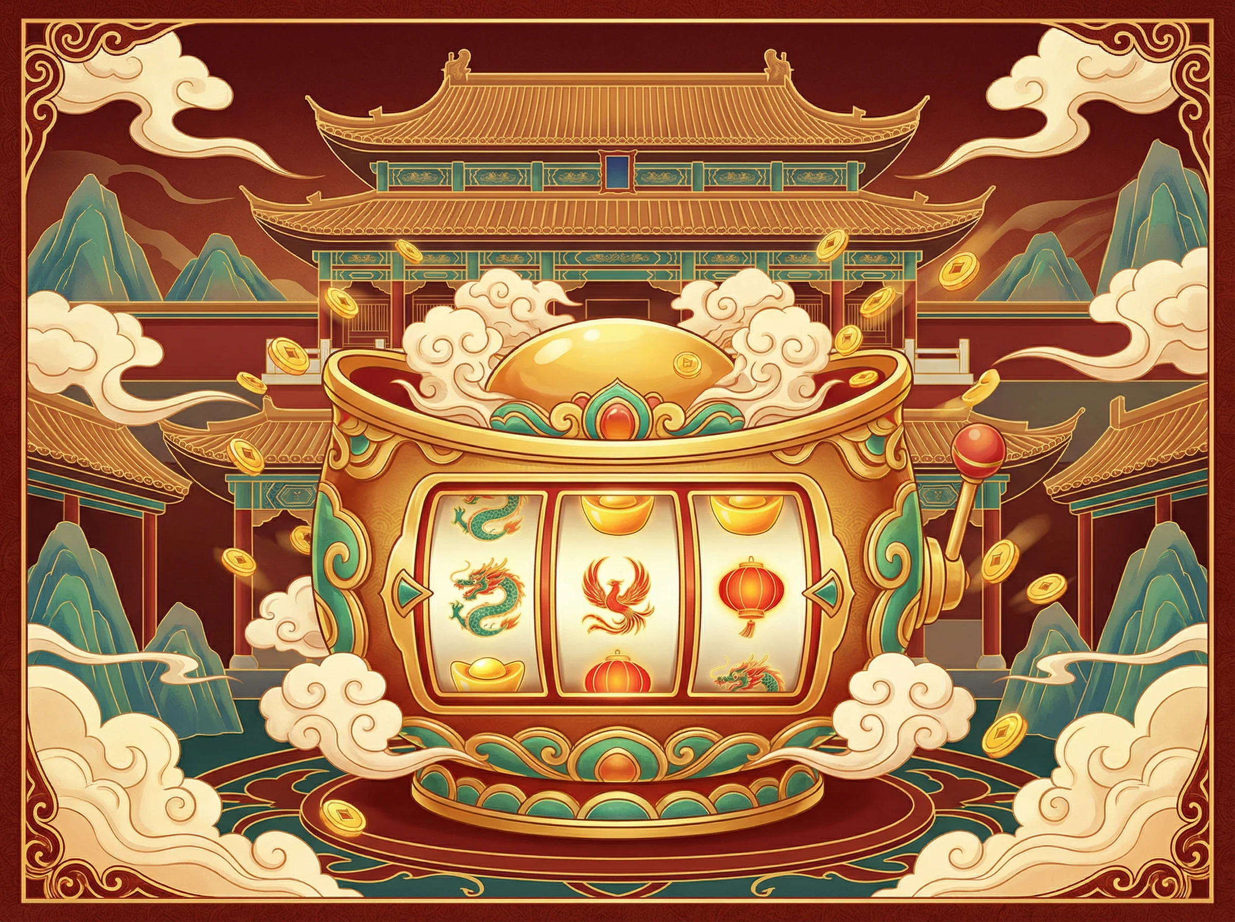 电子pg聚宝盆老虎机经典游戏龙凤呈祥